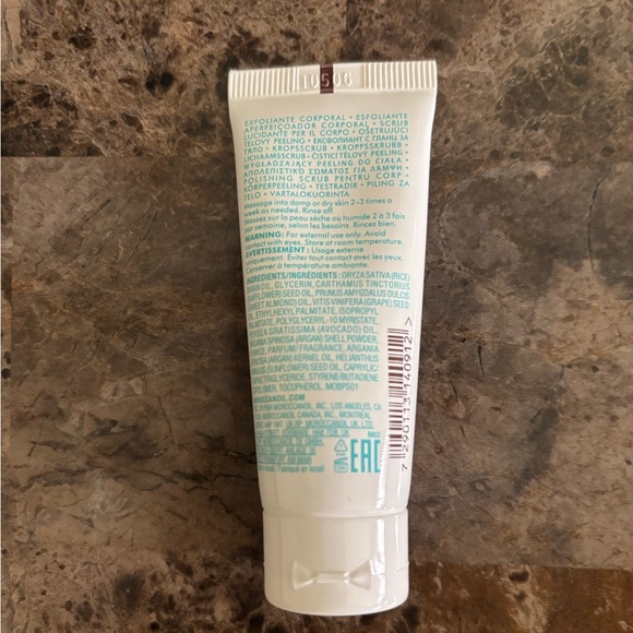 MoroccanOil Body Polishing Scrub - 0.67oz / 20ml Travel Size Sealed New No Box - Picture 2 of 3